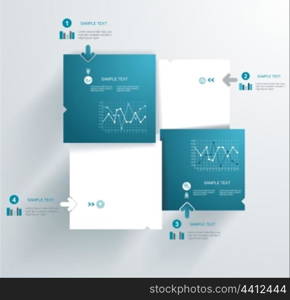 Modern Design template. Can be used for infographics.