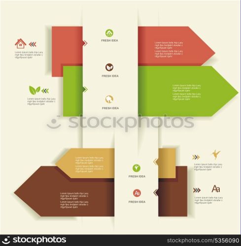 Modern Design template.Use for infographics,numbered banners,web design.