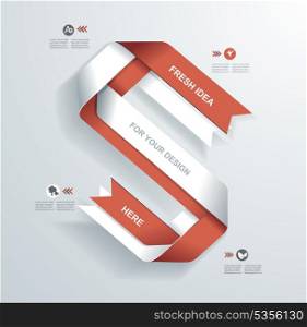 Modern Design template.Use for infographics,numbered banners,web design.