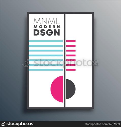 Modern design with geometric shapes for wallpaper, flyer, poster, brochure cover, typography, or other printing products. Vector illustration.. Modern design with geometric shapes for wallpaper, flyer, poster, brochure cover, typography, or other printing products. Vector illustration