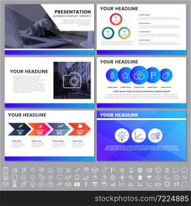 Modern Elements of infographics for presentations templates for banner, poster, flyer