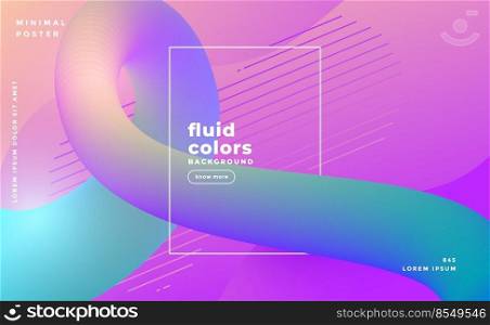 modern fluid color loop background