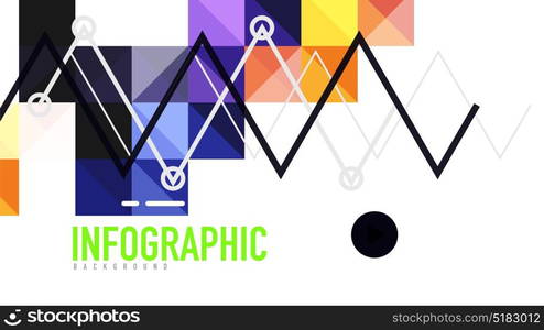 Modern geometric presentation background. Modern geometric presentation background. Business concept or digital technology element, brochure or flyer design for web banner layouts