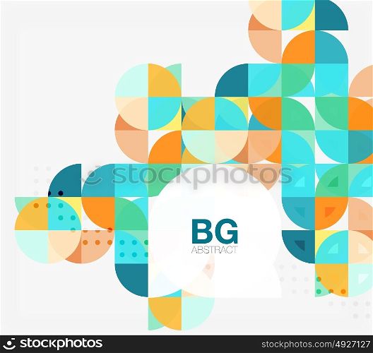Modern geometrical abstract background. Modern geometrical abstract background. Vector template background for workflow layout, diagram, number options or web design