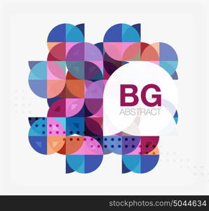 Modern geometrical abstract background. Modern geometrical abstract background. Vector template background for workflow layout, diagram, number options or web design