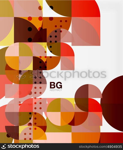 Modern geometrical abstract background. Vector template background for workflow layout, diagram, number options or web design