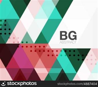 Modern geometry background. Vector template background for workflow layout, diagram, number options or web design