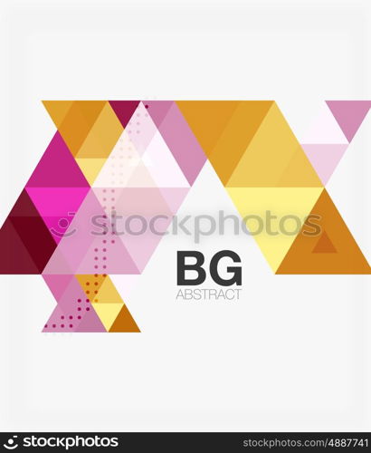 Modern geometry background. Vector template background for workflow layout, diagram, number options or web design