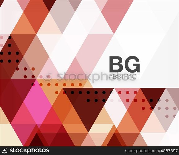 Modern geometry background. Vector template background for workflow layout, diagram, number options or web design