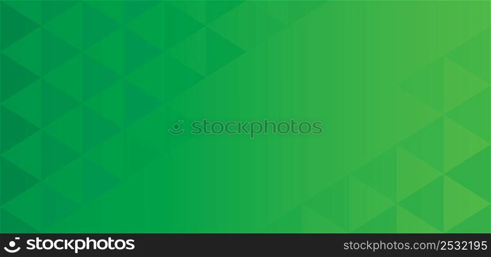 modern green triangle background vector illustration EPS10