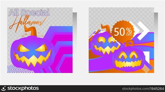 Modern Halloween Sale design for poster templates. Annual report, presentations, leaflet, book, sale poster, flyer, brochure, cover design. Corporate advertising graphic design.