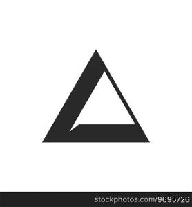 Modern Initial, A letter, alphabet font logo vector design