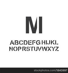 Modern Initial, letter, alphabet font logo vector design