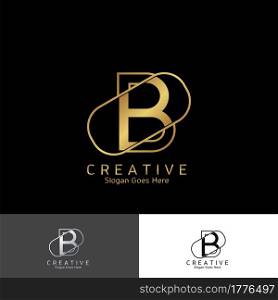 Modern Logo Letter B Vector Template Design for Brand Identity