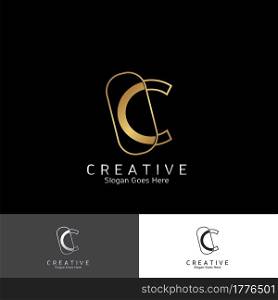 Modern Logo Letter C Vector Template Design for Brand Identity