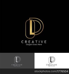 Modern Logo Letter D Vector Template Design for Brand Identity