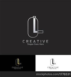Modern Logo Letter L Vector Template Design for Brand Identity