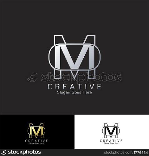 Modern Logo Letter M Vector Template Design for Brand Identity