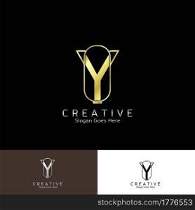 Modern Logo Letter Y Vector Template Design for Brand Identity