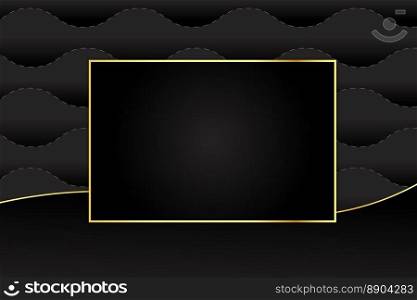 modern luxury abstract background with golden line elements gradient black background modern for design