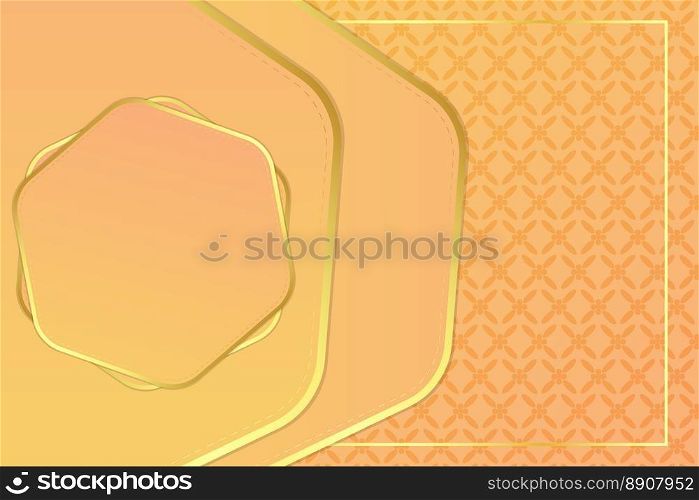 modern luxury abstract background with golden line elements modern gradient golden yellow background for vector design