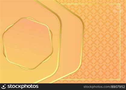 modern luxury abstract background with golden line elements modern gradient golden yellow background for vector design