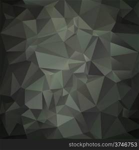 Modern military camouflage background (green,woodland) made of geometric shapes