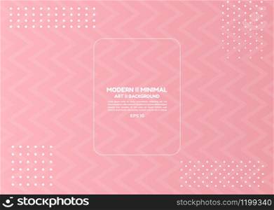 Modern minimal background halftone art design zigzag backdrop style with space for text. vector illustration