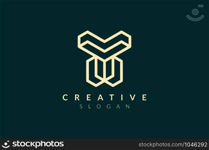 Modern Minimalist vector. Geometric shape logo. Hexagons and triangles, square icons and circle geometric logo icons vector illustration