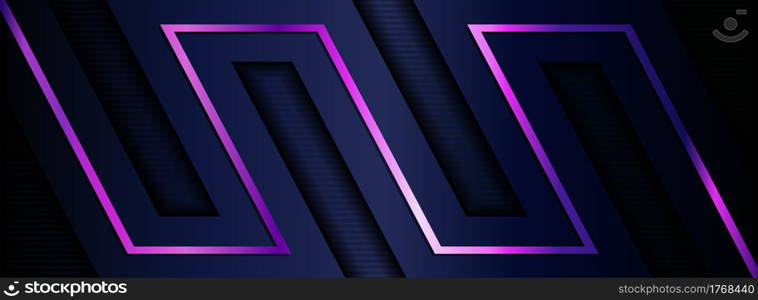 Modern Navy and Purple Lines Combination Background Design. Graphic Design Element.