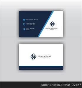 Modern professional business card design Vector Image