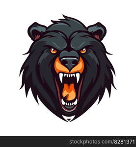 Modern professional grizzly bear logo for a sport team.. Modern professional grizzly bear logo for a sport team