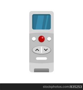 Modern remote control conditioner icon. Flat illustration of modern remote control conditioner vector icon for web isolated on white. Modern remote control conditioner icon, flat style