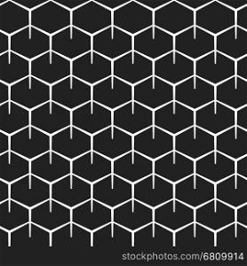 Modern seamless pattern. Abstract geometric background. Vector illustration. Geometric seamless pattern