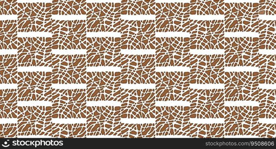 Modern seamless pattern with various animal print. Design of packaging, wallpaper, fabric or poster. Vector flat illustration.