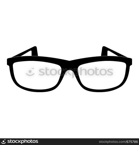 Modern spectacles icon. Simple illustration of modern spectacles vector icon for web. Modern spectacles icon, simple style.