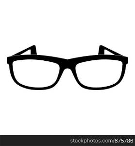 Modern spectacles icon. Simple illustration of modern spectacles vector icon for web. Modern spectacles icon, simple style.