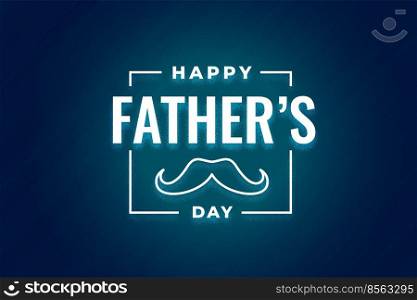 modern style happy fathers day background design