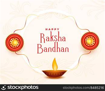 modern style hindu festival raksha bandhan background 