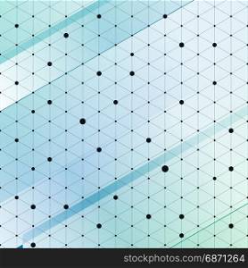 Modern stylish isometric pattern texture, Three-dimensional rectangle, Repeating geometric background with rhombus circles variously, vector illustration