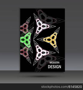 Modern vector abstract design. Cover template. Modern vector abstract design. Cover template.