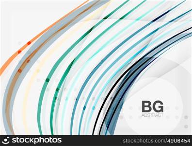 Modern wave lines, elegant wave abstract background. Modern wave lines, elegant wave abstract background. Vector template background for workflow layout, diagram, number options or web design