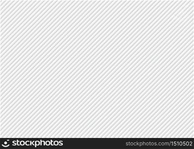Modern white patttern background overlap shape design with space for content. vector illustration.