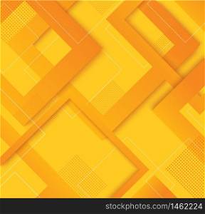 modern yellow square gradient trendy background vector illustration EPS10