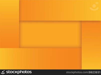 modern yellow square on yellow background vector illustration