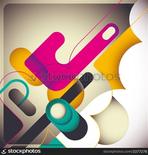 Modish abstraction with creative design