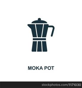 Moka Pot icon. Premium style design from coffe shop collection. UX and UI. Pixel perfect moka pot icon. For web design, apps, software, printing usage.. Moka Pot icon. Premium style design from coffe shop icon collection. UI and UX. Pixel perfect moka pot icon. For web design, apps, software, print usage.