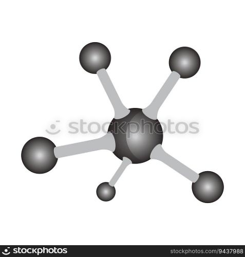 Molecule element icon vector illustration symbol design