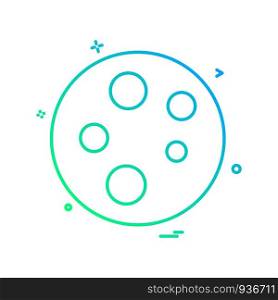 molecule icon vector design