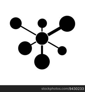 molecule icon vector illustration design